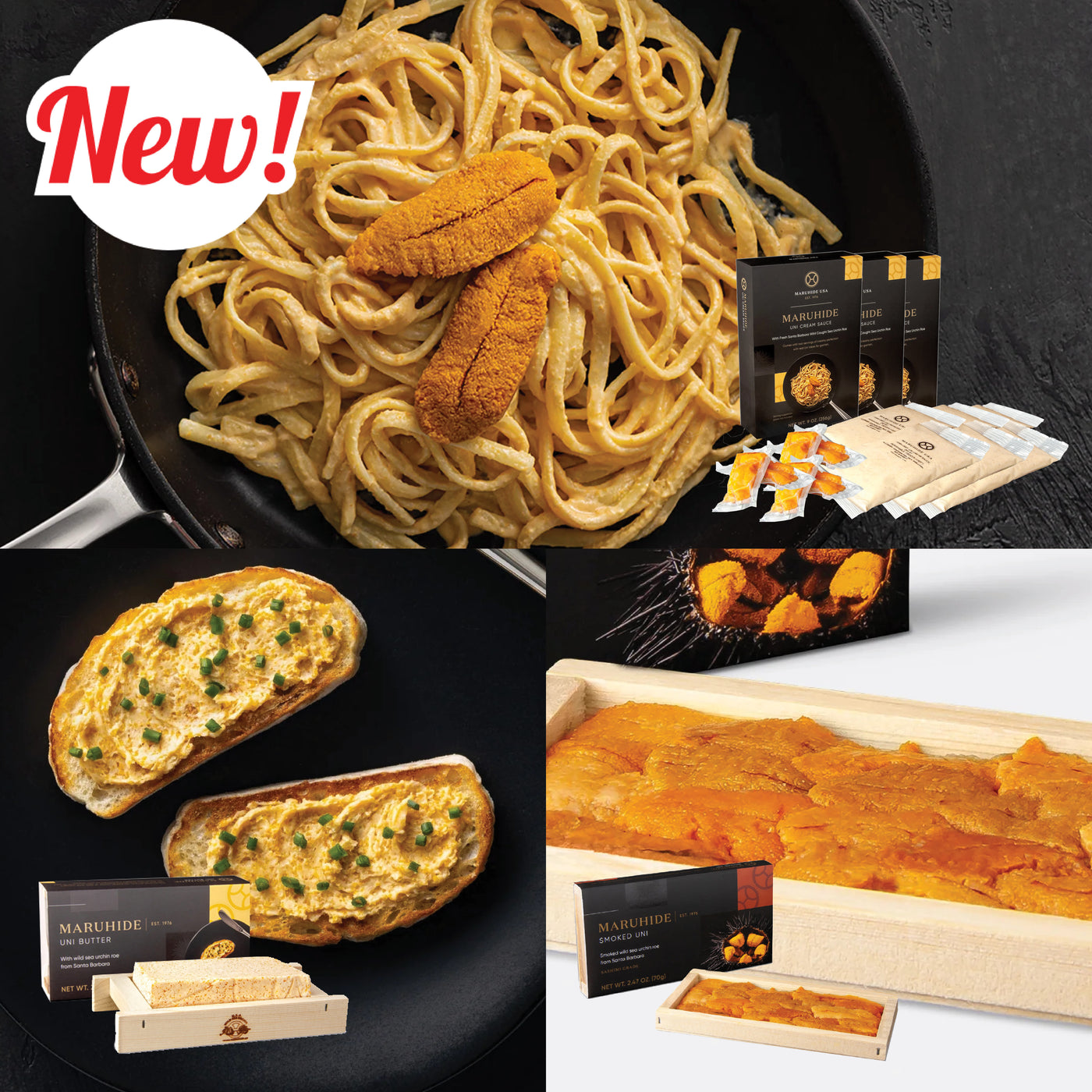 アメリカ産 三種のウニ新珍味ギフトセット – Oritz Shop