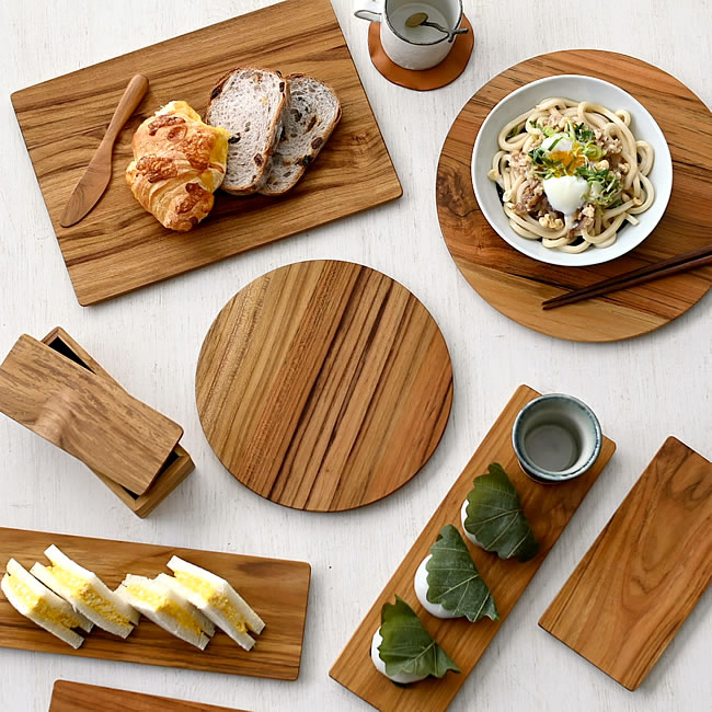 TEAK サービングプレート レクト | ゼネラルストア オルネ