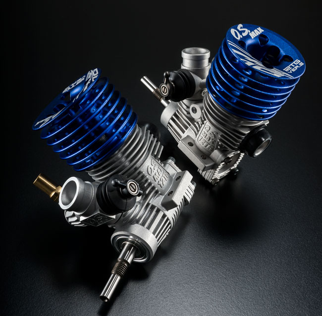 OS MAX 12 TG エンジン マフラー付き OS MAX 12 TG エンジン マフラー