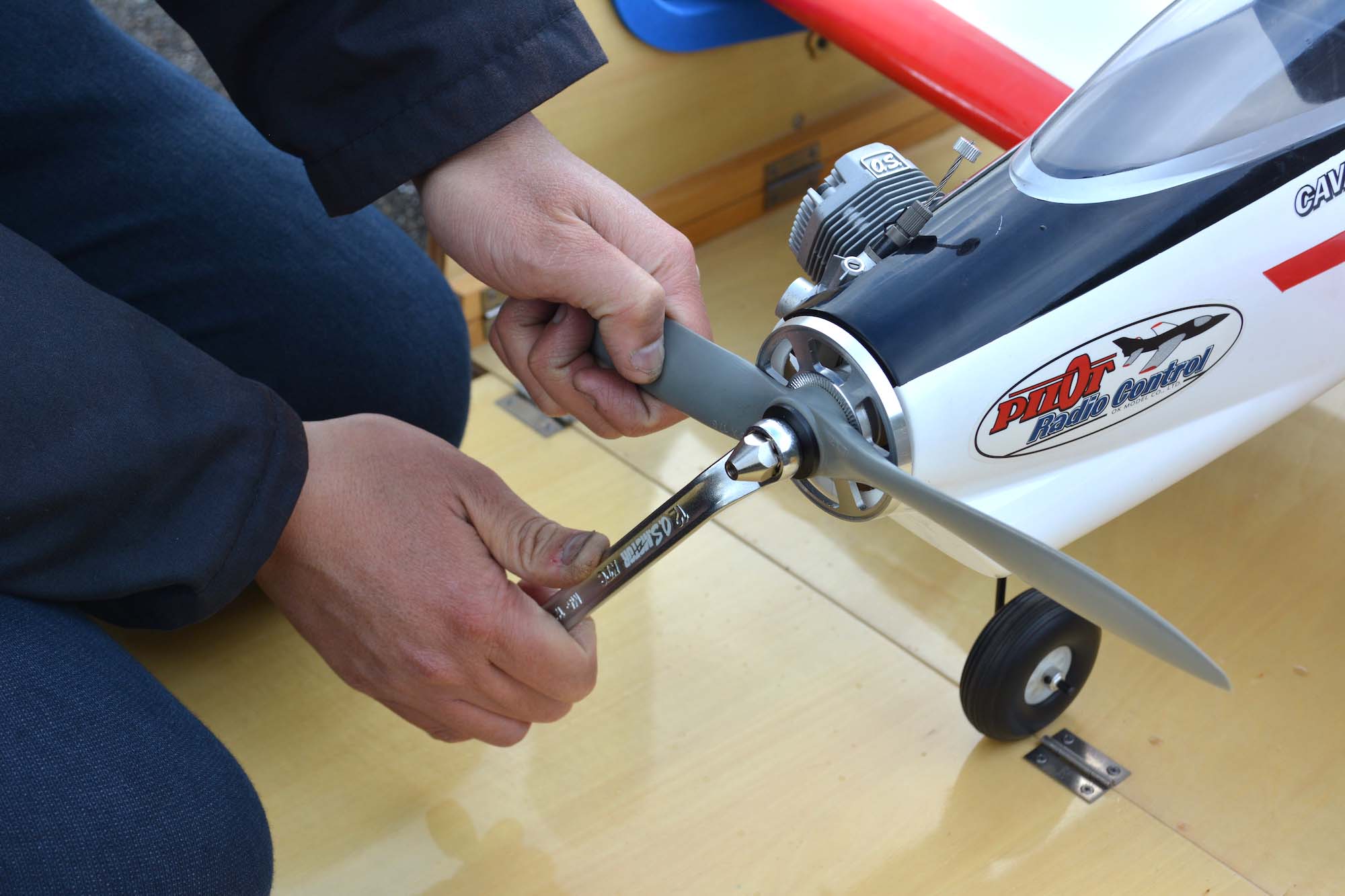 OS マックス29 グロープラグ 模型飛行機エンジン プロペラ3枚 OS