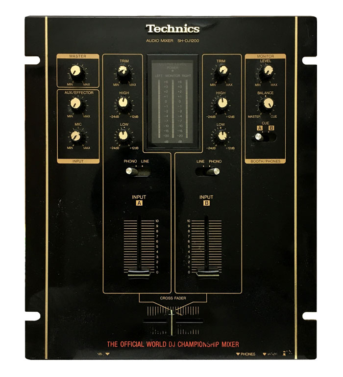 中古品／ジャンク】Technics/DJミキサー/SH-DJ1200-K -DJ機材アナログ