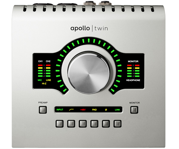 UNIVERSAL AUDIOのオーディオインターフェースApollo Twin Soloのご紹介。