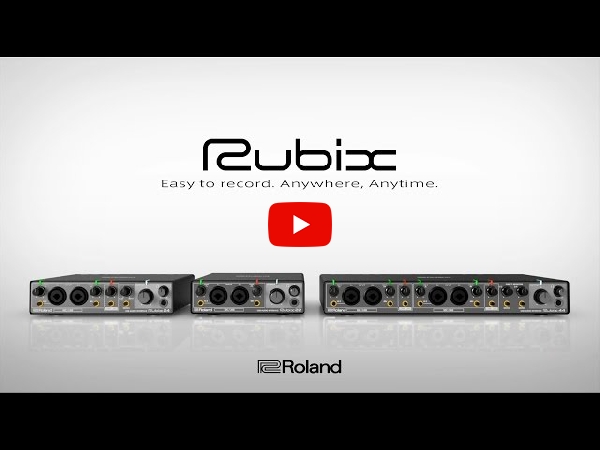 Rolandから高品質なオーディオインターフェイス「Rubix24」が誕生