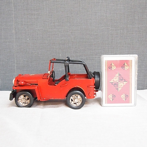 昭和40年代ブリキ軍用ジープとフィギュア2体 昭和40年代ブリキ軍用