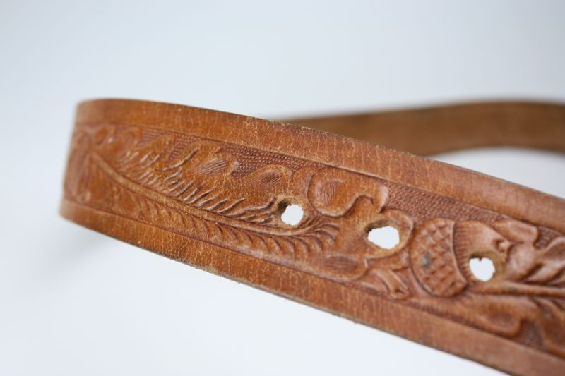 Vintage Harley Davidson Twin Eagles Brass Belt/ハーレー