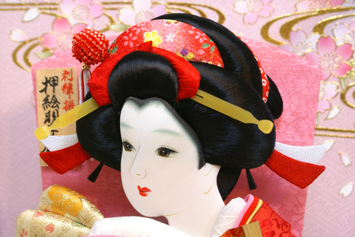 羽子板】東京久月作 ケース飾り(55140-1) 久月の正規販売店