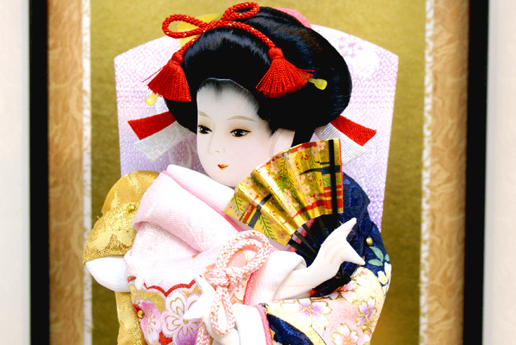 羽子板】東京久月作 ケース飾り(65010-1) 久月の正規販売店