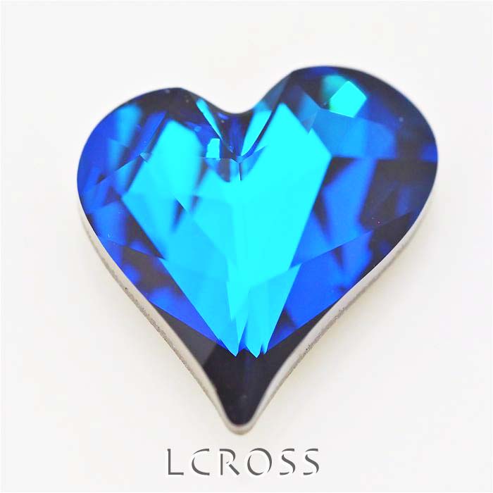 4809 クリスタル バミューダブルー 13×12mm（スウィートハート）レア