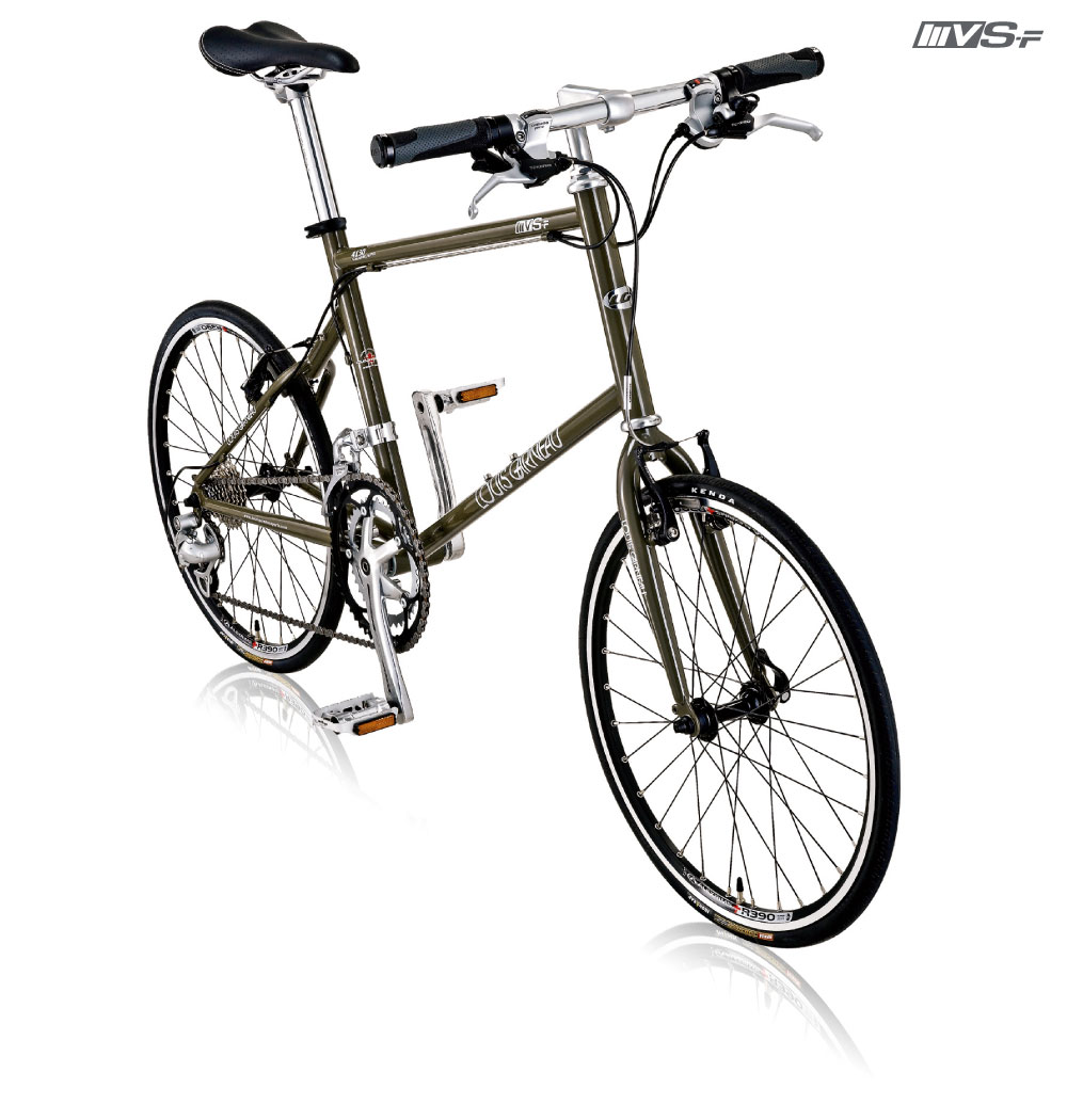 LOUIS GARNEAU製 ミニベロ MVS-F 4130 クロモリ 9速 LOUIS GARNEAU製