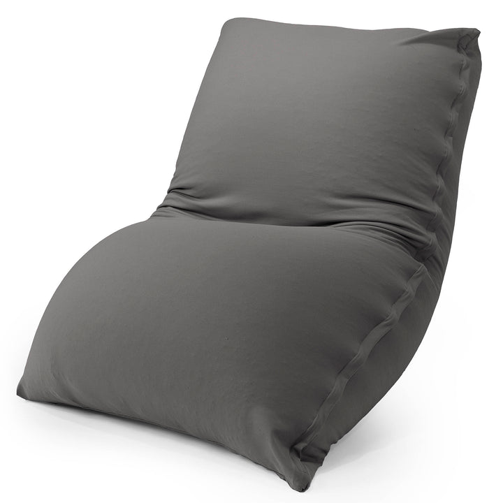 ラウンジャービーズクッション:グレー/むちゃのびストレッチ– Lounge