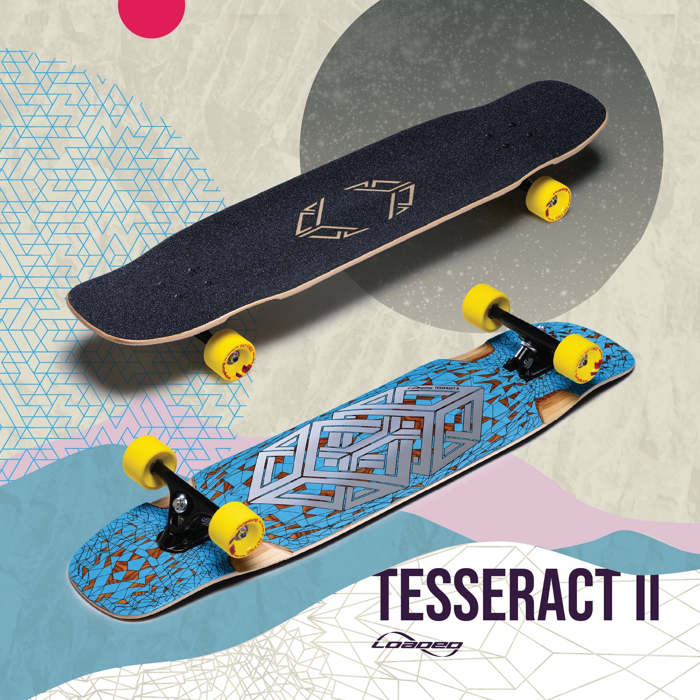 Tesseract II | Longboard Complete – Loaded Boards