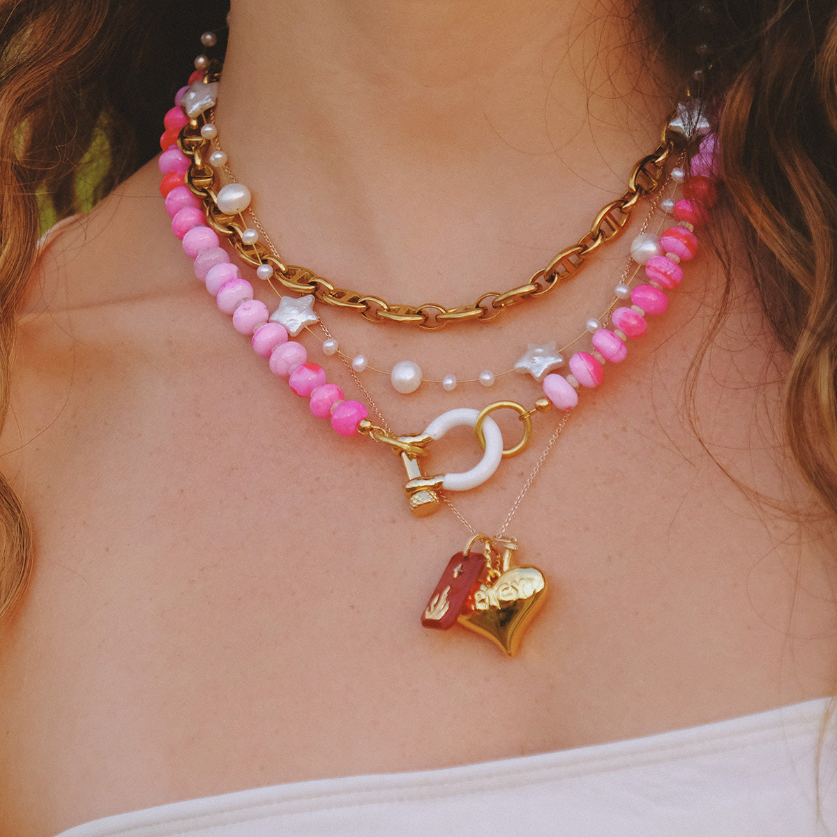 Suki Pearl Star Necklace | Local Eclectic – local eclectic