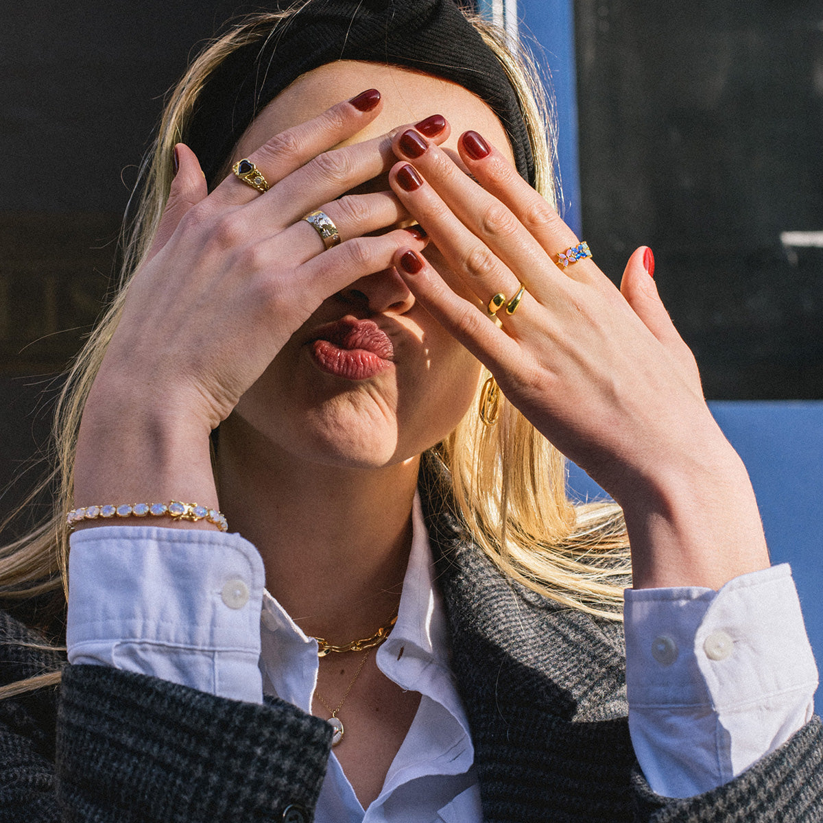 Eternal Blue Opal Tennis Bracelet | Local Eclectic – local eclectic