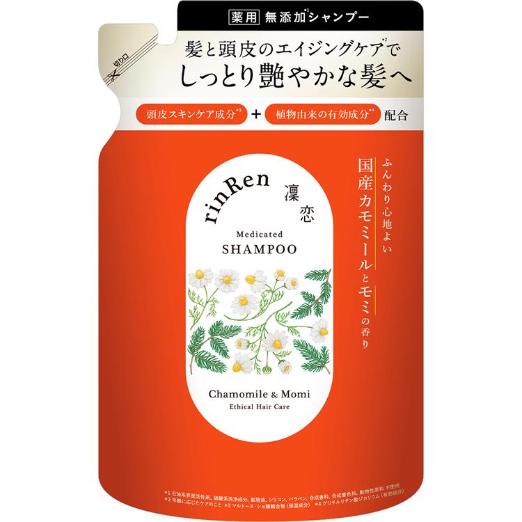 シャンプー カモミール&モミ 詰め替え 300ml（医薬部外品）: コスメ
