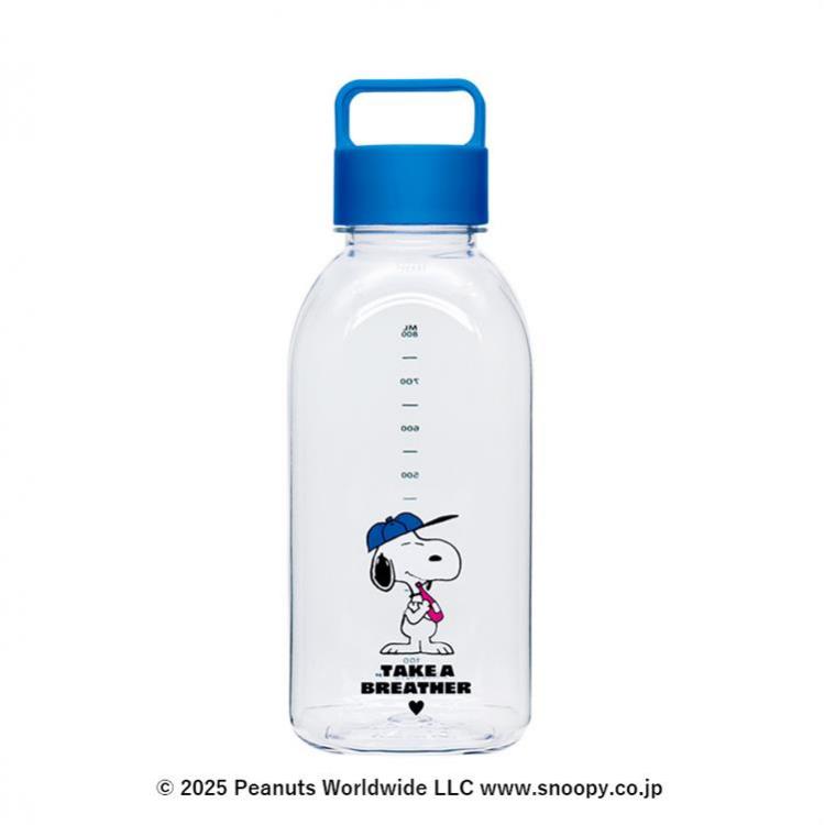 ドリンクボトル（L） 990ml クリア スヌーピー 水筒: ホーム＆キッチン