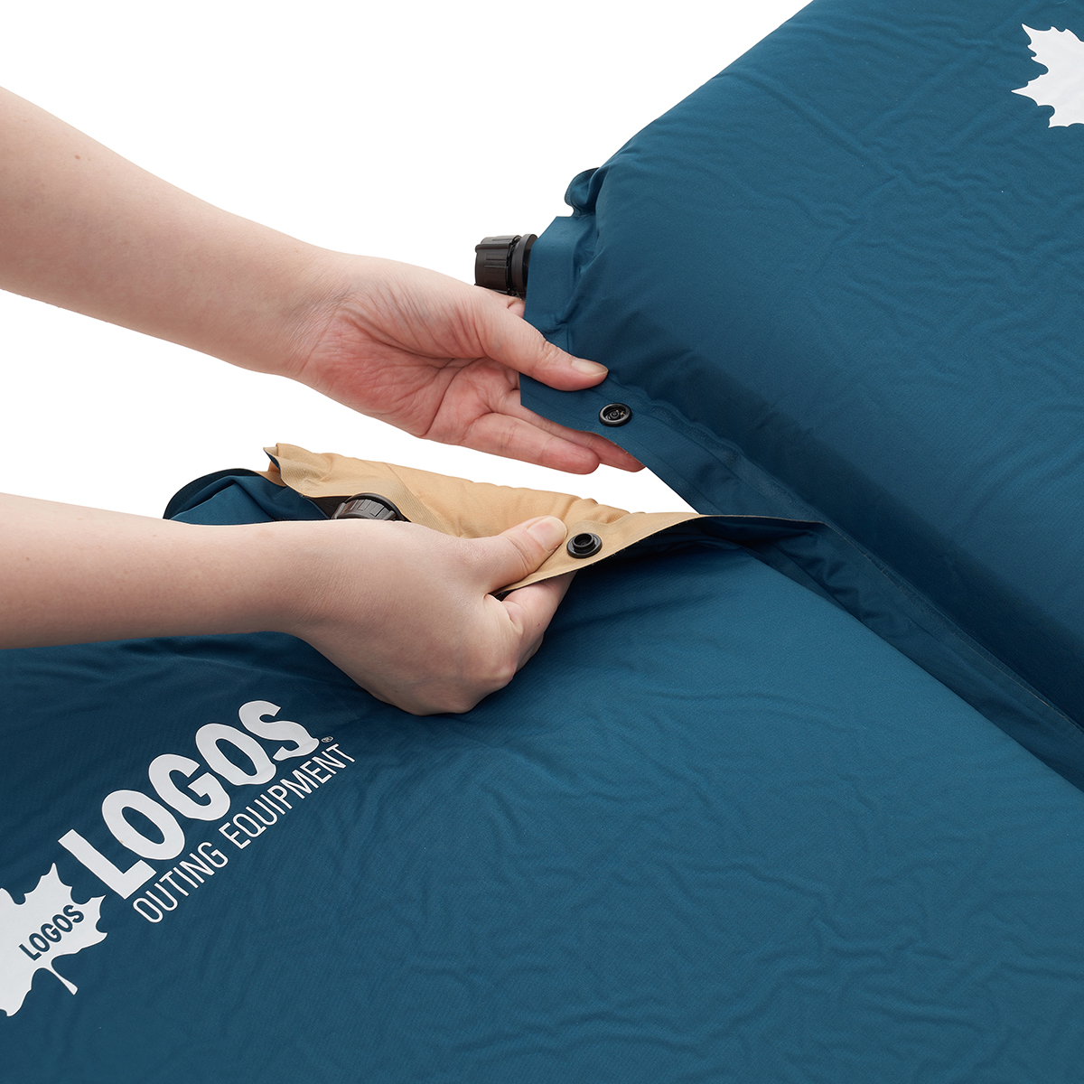 ダブルバルブ・高密弾力）100セルフインフレートマット・SOLO|ギア