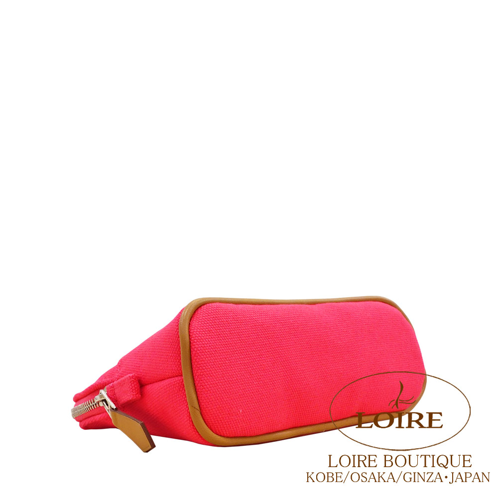 【現行】エルメス HERMES ボリード ポーチ ミニミニ ハイビスカス ピンク ボリード ポーチ ミニミニ ハイビスカス ピンク[] Bolide Pouch Mini
