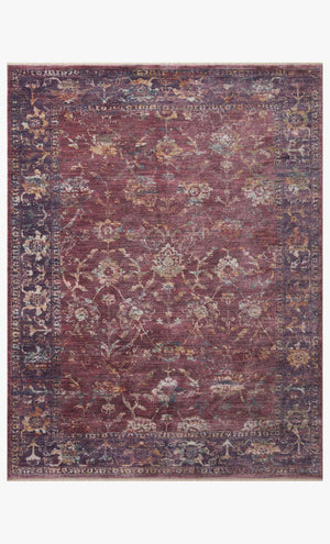 GIA-02 GRAPE / MULTI | Loloi Rugs