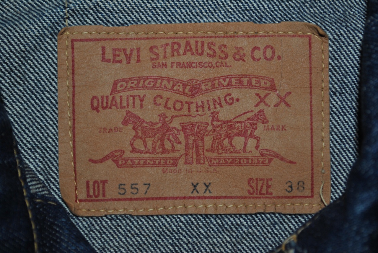 60年代 リーバイス サード 557xx サイズ38 極上コンディション