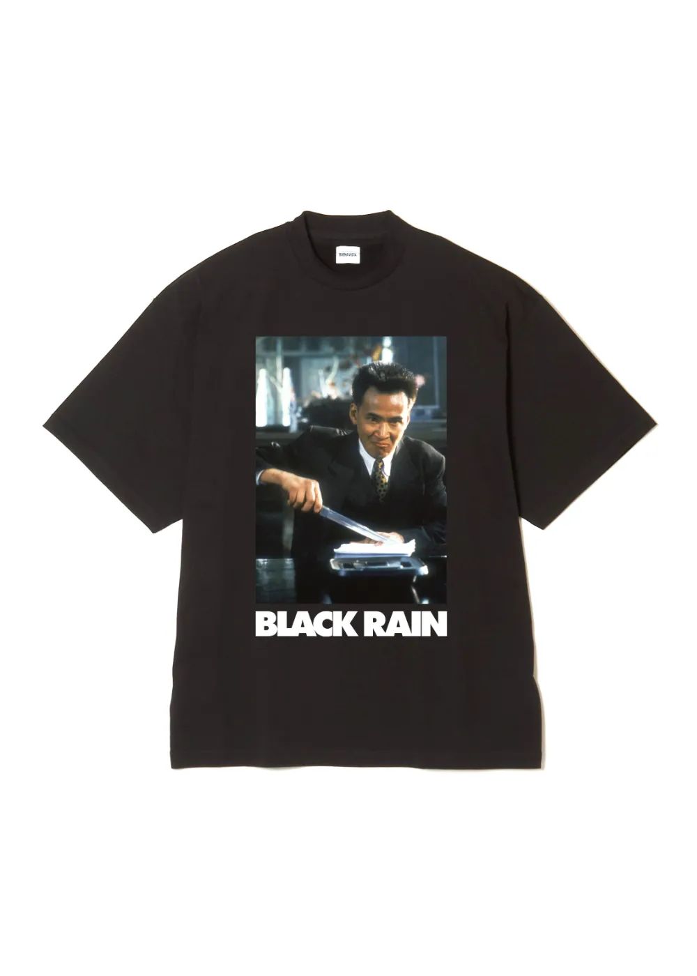 BUENA VISTA - Black rain tee uno (BLACK) / ×ブラックレイン コラボ
