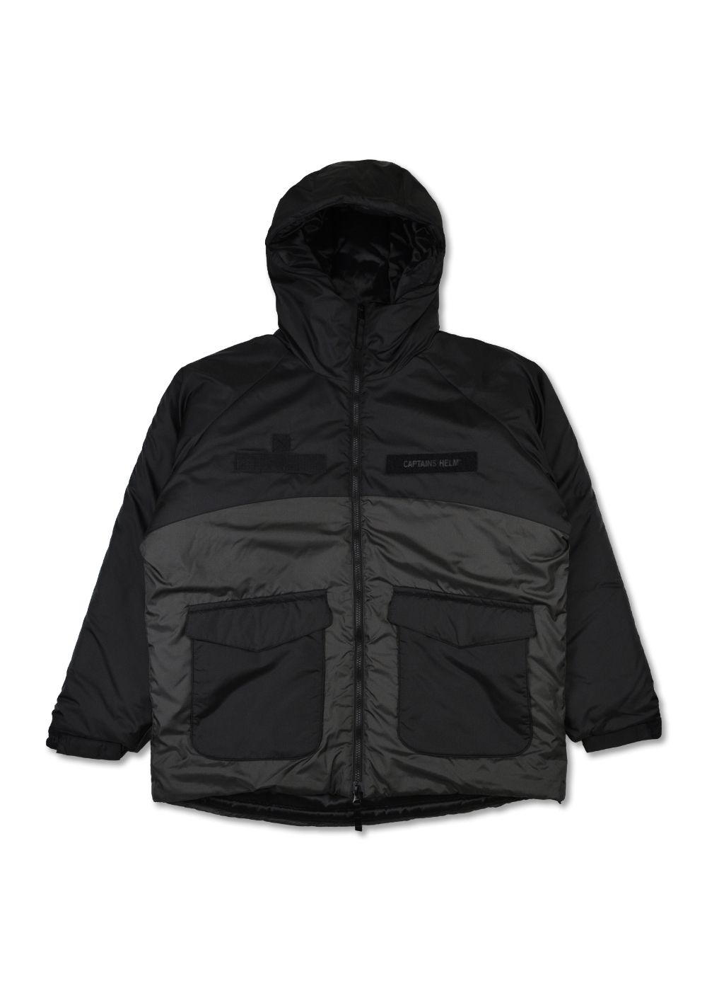 CAPTAINS HELM - MIL SPEC PADDED JACKET (BLACK) / ミリタリー