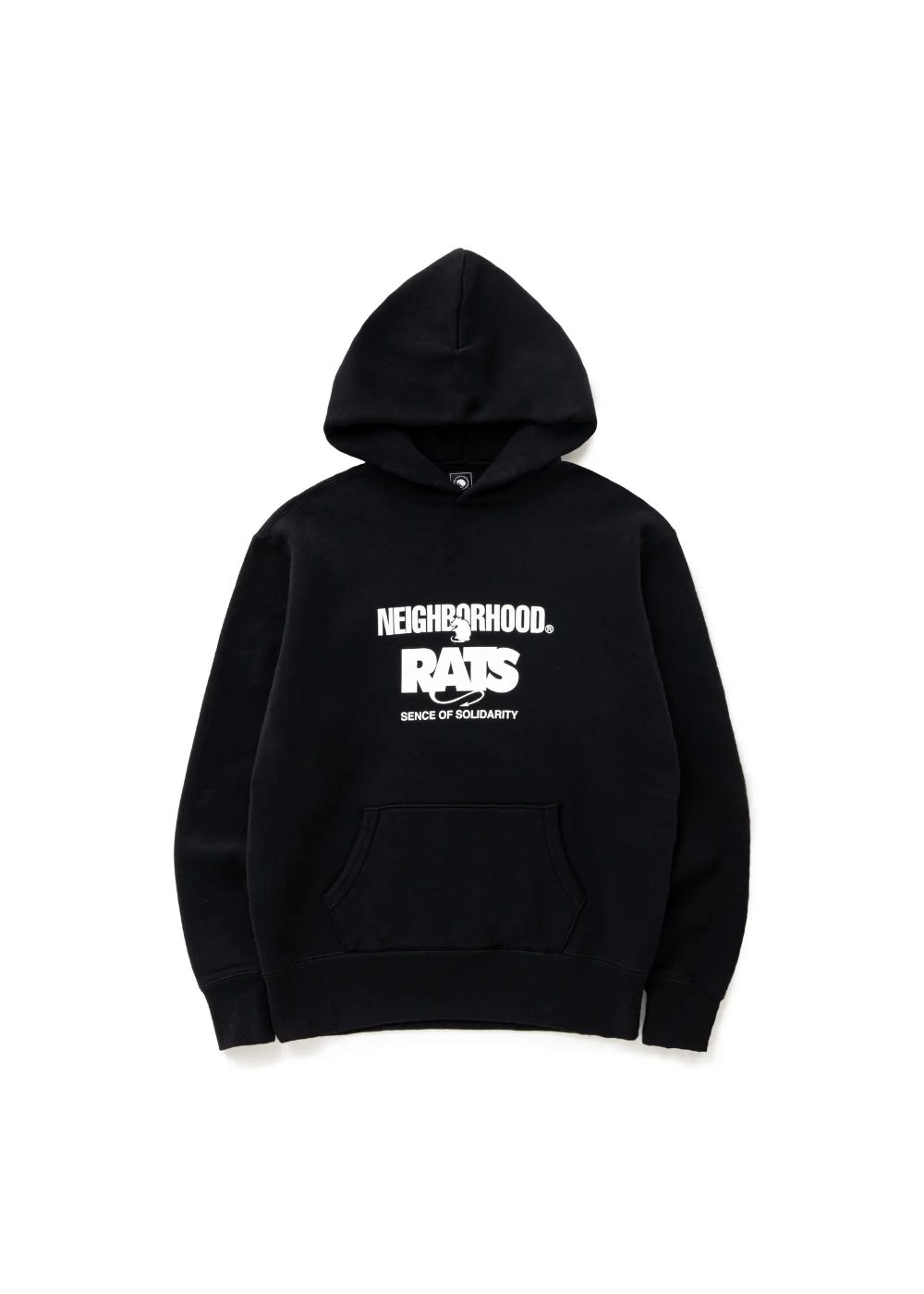 RATS - 20TH RATS x NH HOODED (BLACK) / ラッツ 20周年記念