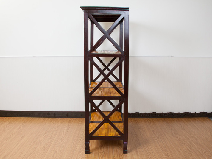 バンブーブックシェルフ！これで一気にアジアンなお部屋に早変わり