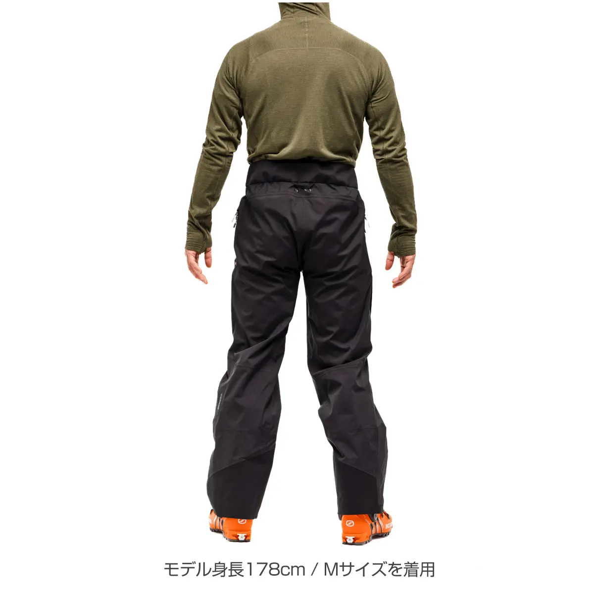 メンズ リーコンストレッチLTパンツ(S パインスモーク): ブラック