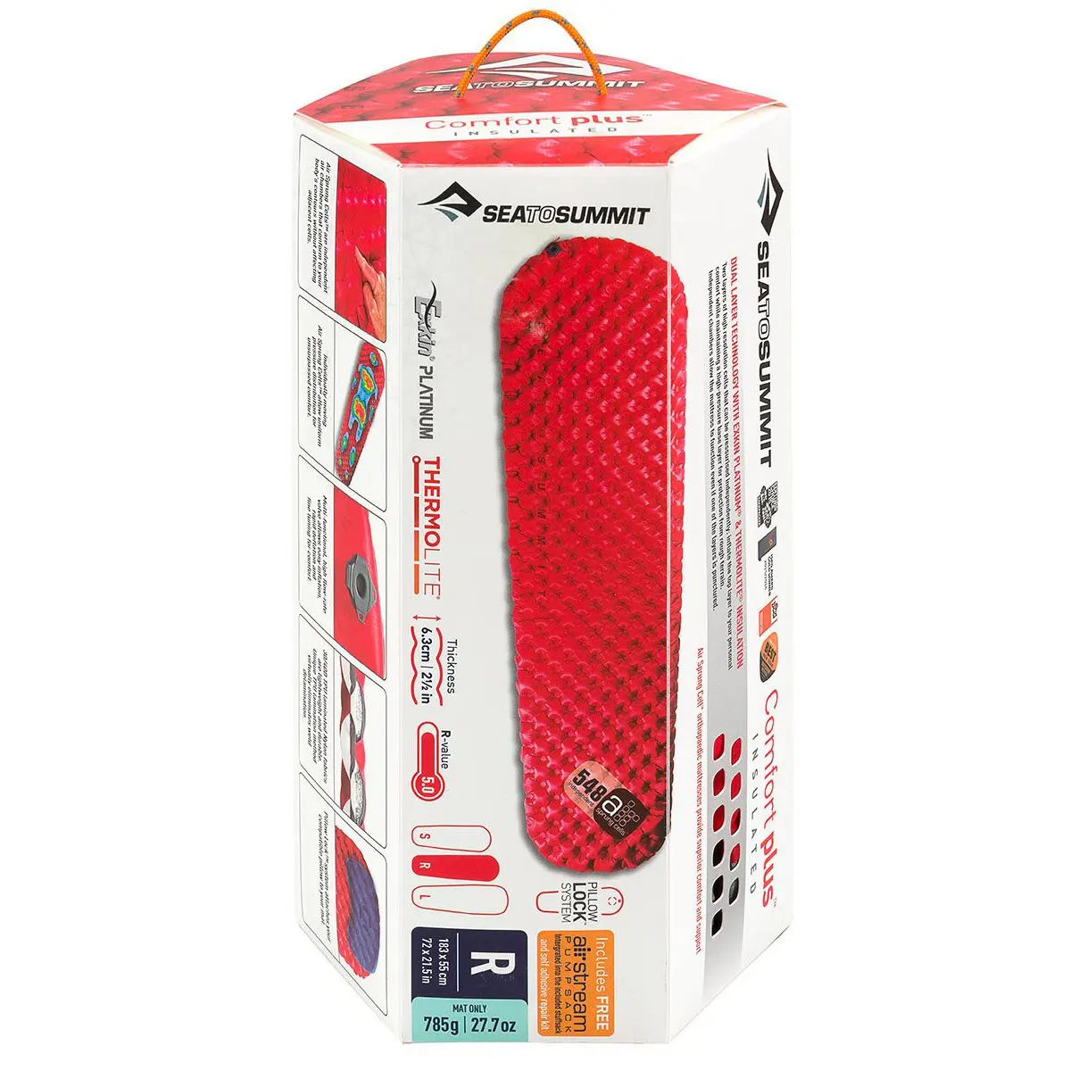 コンフォートプラス インサレーティッドマット(レギュラー レッド