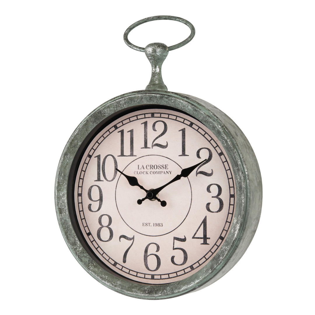 404-3828 9-inch Pocket Watch Wall Clock
