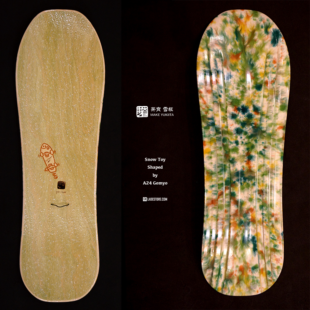 雪板 スノートイ 自作 自作の板で雪上サーフィン！スノートイ（雪板