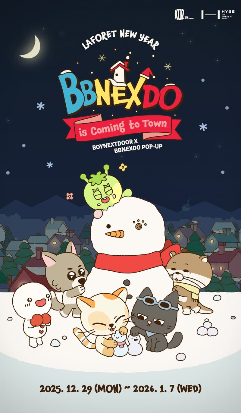 LAFORET NEW YEAR -BBNEXDO is Coming to Town-