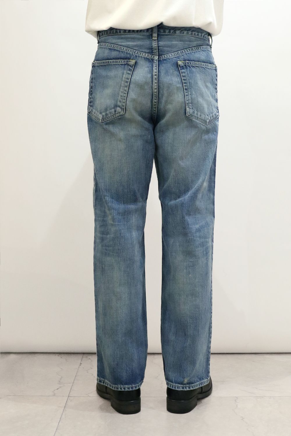 marka - ORGANIC COTTON 12oz DENIM SHOE CUT JEANS / オーガニック