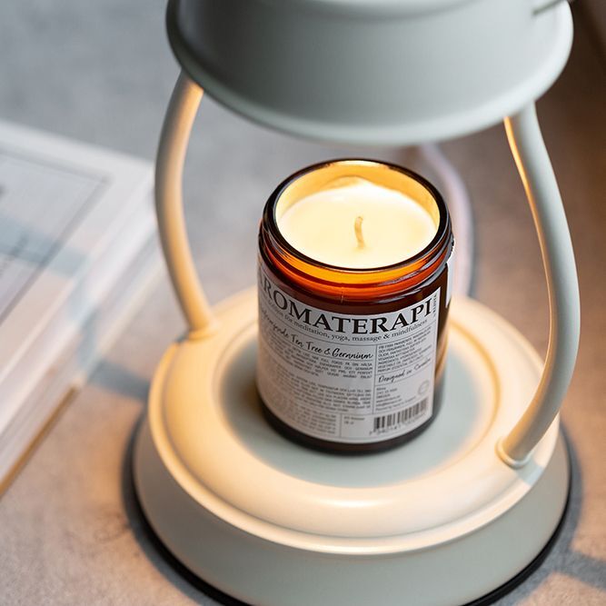 KLINTA】アロマセラピー マッサージキャンドル 180ml ティーツリー