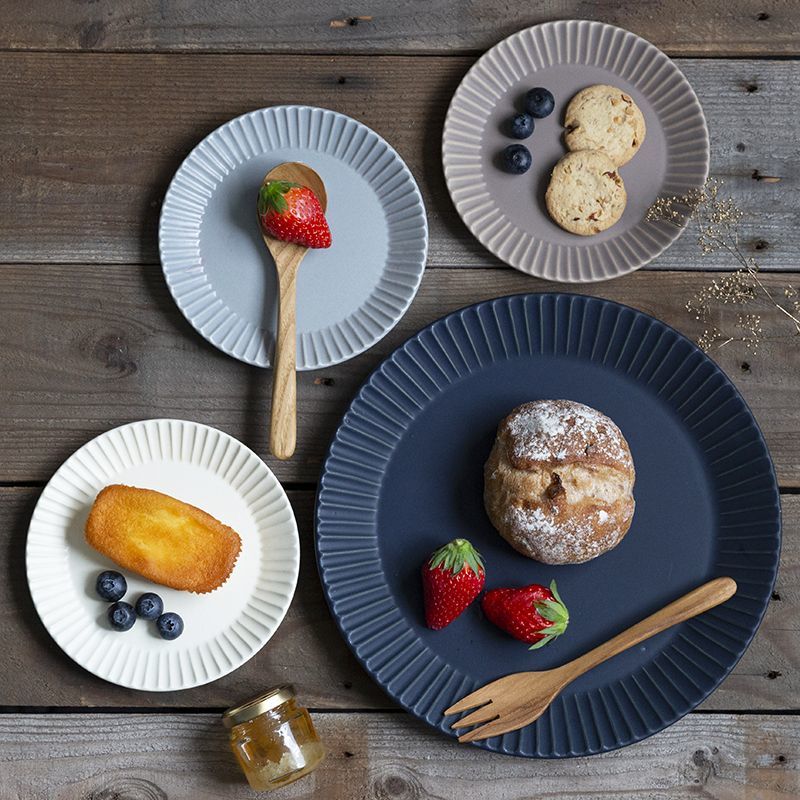 作山窯-SAKUZAN-】SAKUZAN DAYS Sara Stripe Plate S ストライプ