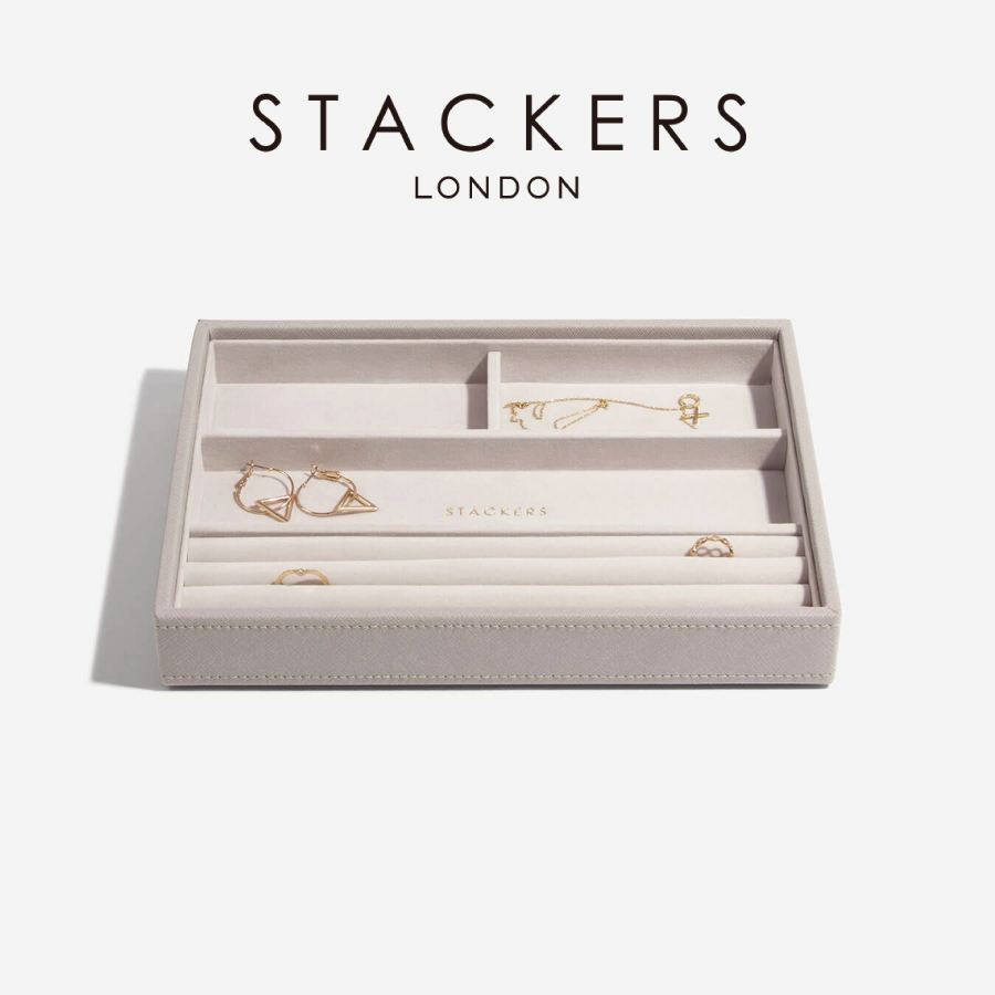 STACKERS】クラシック ジュエリーボックス 4sec トープ グレージュ