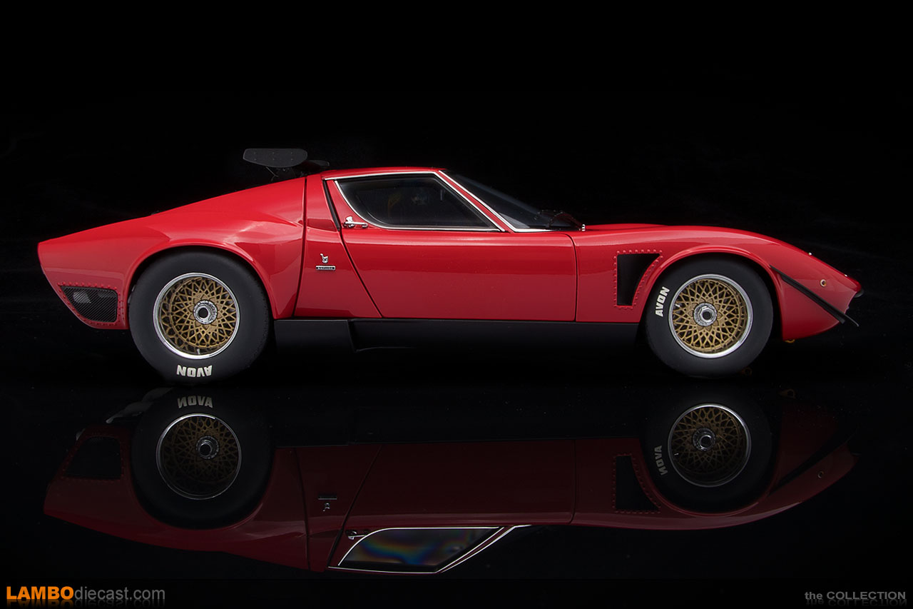 The 1/18 Lamborghini Miura SVR from AUTOart, a review by