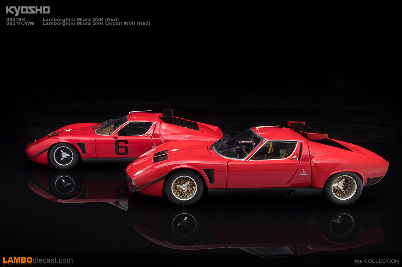 The 1/18 Lamborghini Miura SVR from Kyosho, a review by