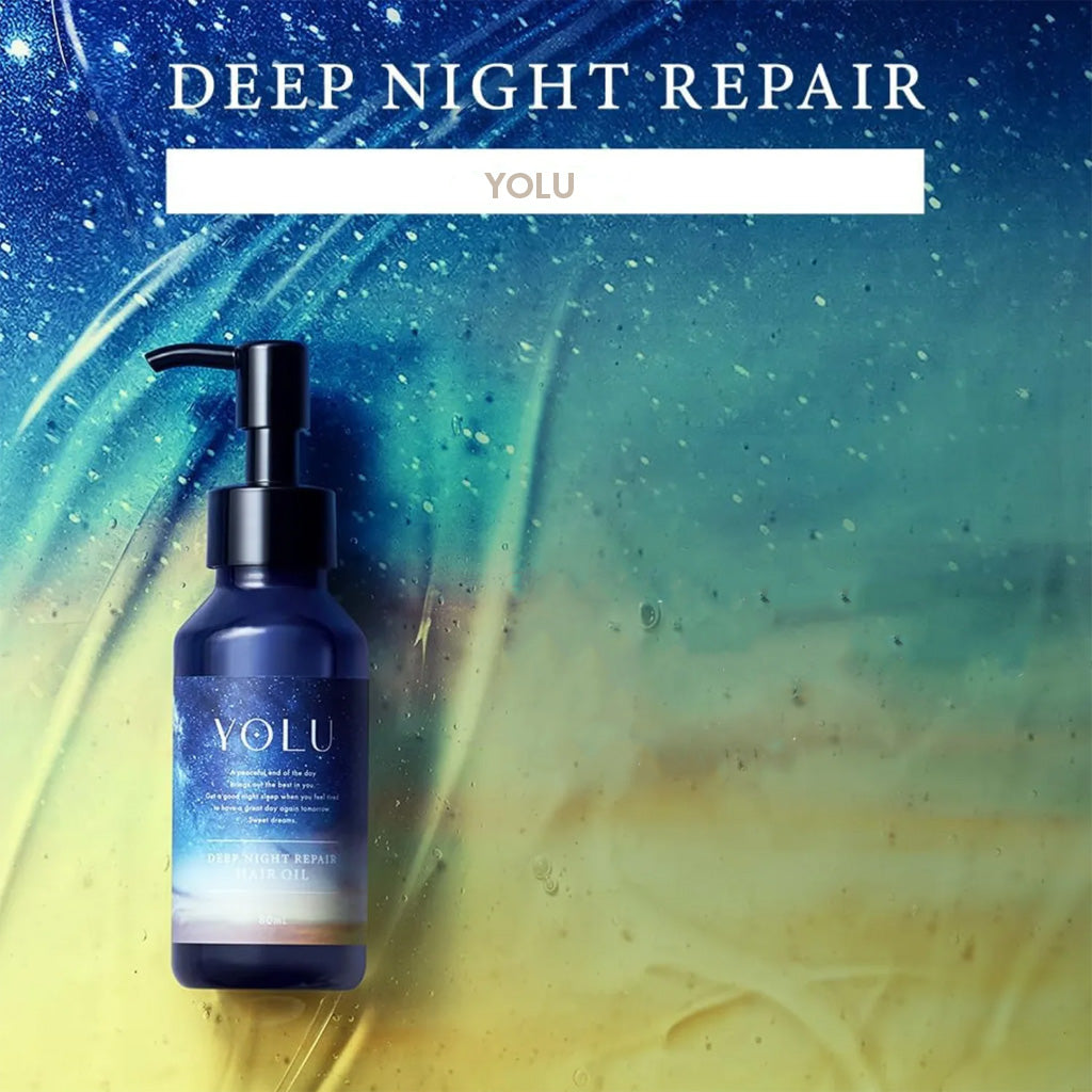 YOLU Deep Night Repair Hair Care Set 400 ml + 400 g + 80 ml