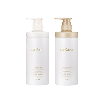 シャンプー・トリートメント専用空ボトルセット｜ラサーナ公式通販サイト
