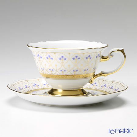 大倉陶園 スウィートメモリー ティー碗皿（カップ＆ソーサー） 1636