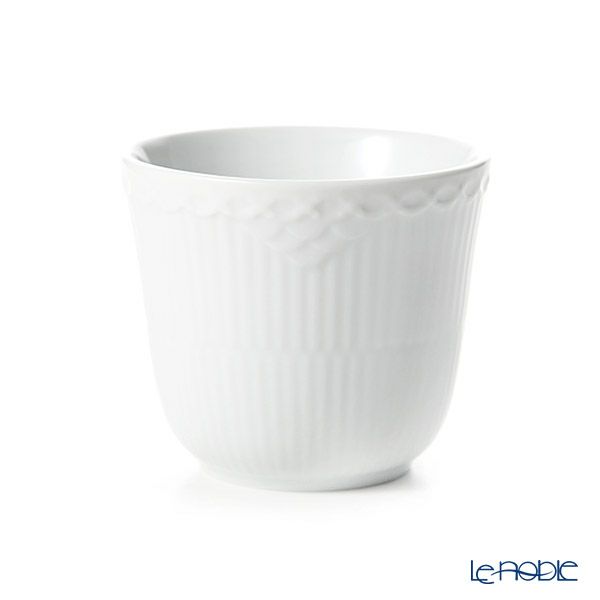 貴重◼️ロイヤルコペンハーゲン ホワイトフルーテッド バターボックス