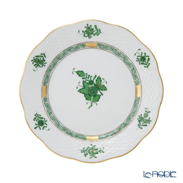 ヘレンド (HEREND) アポニーグリーン プレート 19cm 00517-0-00