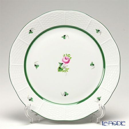 ヘレンド (HEREND) ウィーンのバラ 00524-0-00／524 プレート 25cm