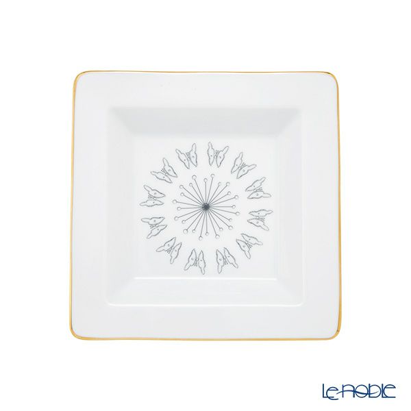 Bee White】リチャード・ジノリ＆ミナ デザイン オーバルプレート Bee