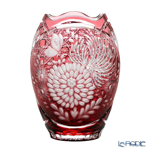 マイセンクリスタルの花瓶 ひまわり柄 【公式通販】