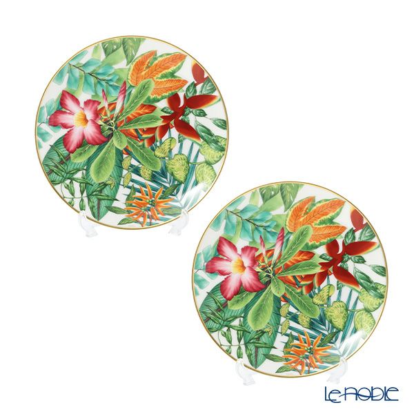 エルメス（HERMES）パシフォリア デザートプレート 21cm Desert Rose