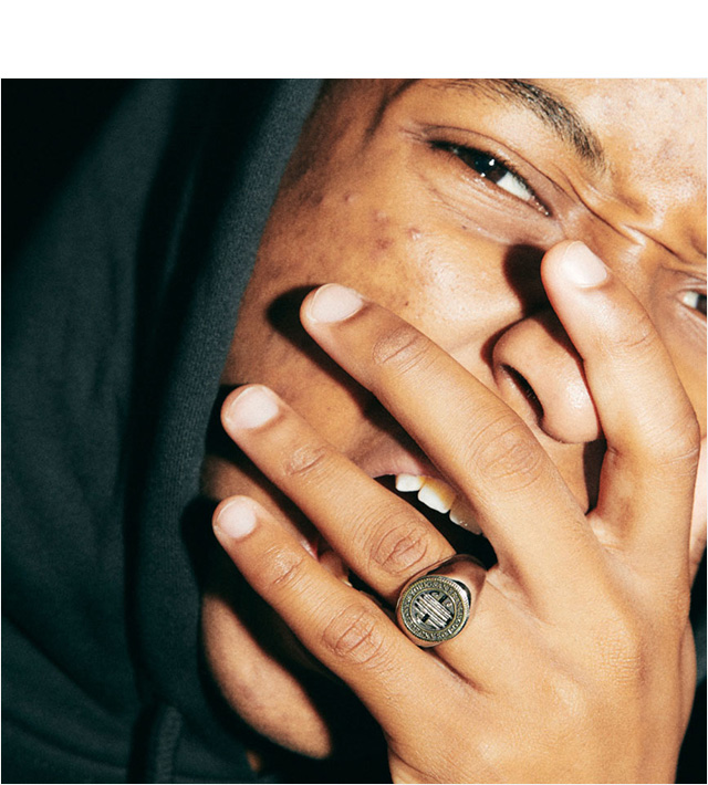 ハフ) HUF REGIONAL RING (RING)(AC80084-SV×GO) リング 指輪 日本限定