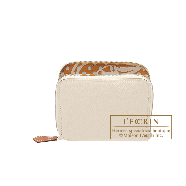 エルメス アザップ シルクイン コンパクト ナタ/ セサミ ヴォー