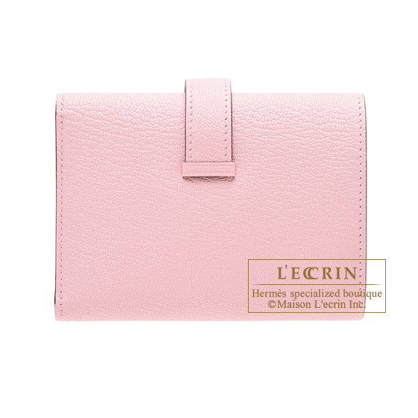 エルメス ベアンコンビネ ローズサクラ シェブルミゾル シルバー金具